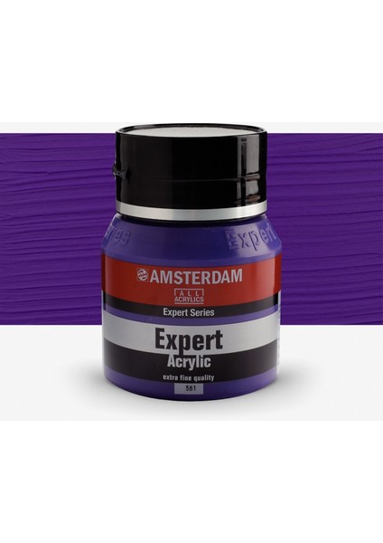 Expert Akrilik Boya 400ML S3 : Permanent Blue Violet Opaque 581