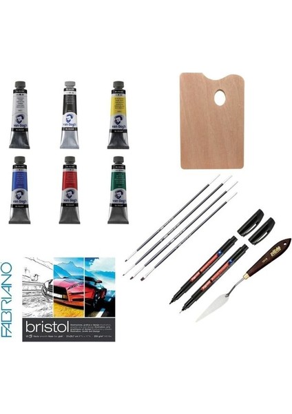 Van Gogh Yağlı Boya 40ML Başlangıç Seti 4