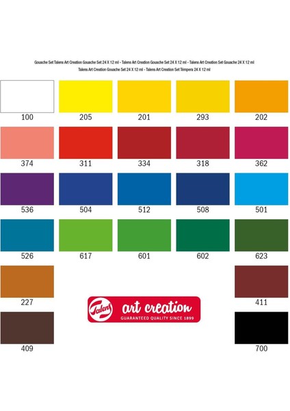 Art Creation Guaj Boya Seti 24 x 12 Ml. fırsatları