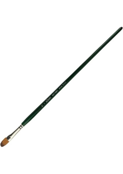 Uzun Sap Sentetik Kedi Dili Fırça Seri 1168K No: 10