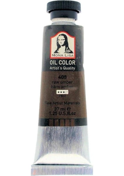 Mona Lisa Yağlı Boya 37ML 408 Raw Umber