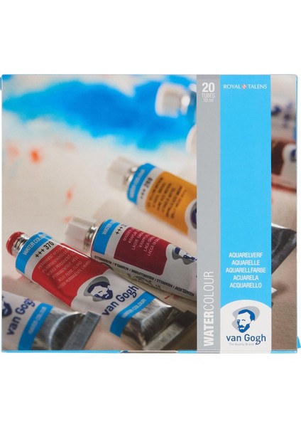 Suluboya Tüp 10 ml 20'li Set (Karton Kutu)