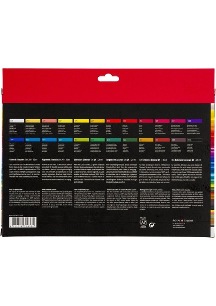 Standart Seri Akrilik Boya Seti 24 x 20 ml modelleri