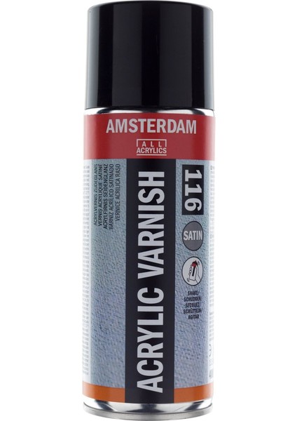 Acrylic Varnish 116 Satin Spray Can 400 ml