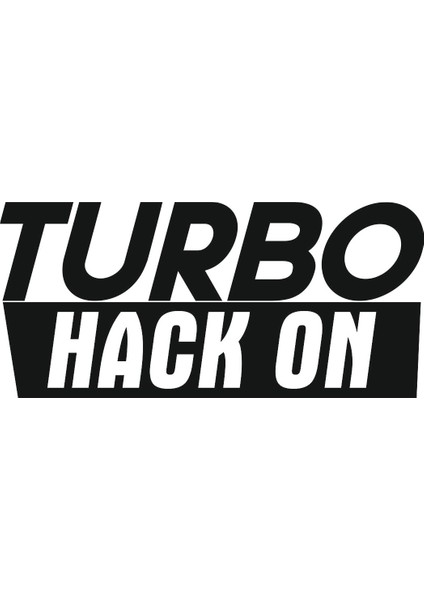 Turbo Sticker