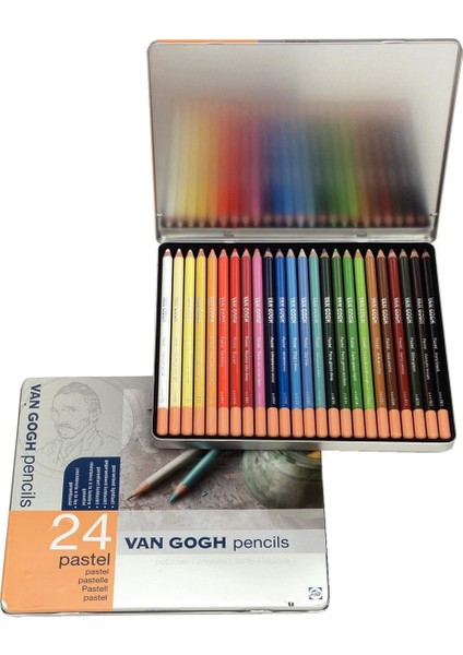 Pastel Pencil Pastel Kalem Temel 24`lü Set