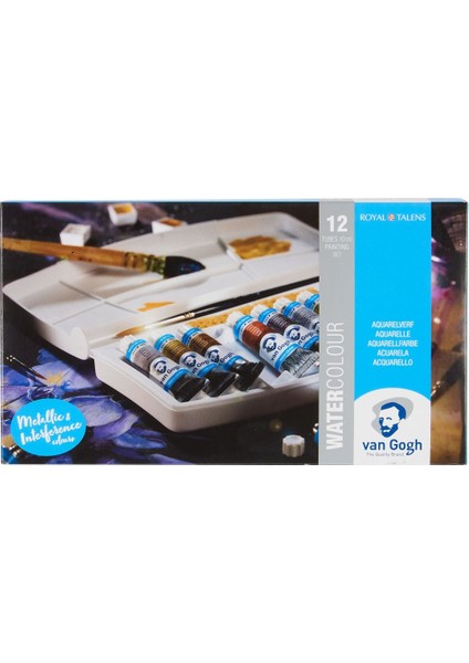 Suluboya Tüp 10 ml 12'li Set Specıal Colours (Plastik Kutu)