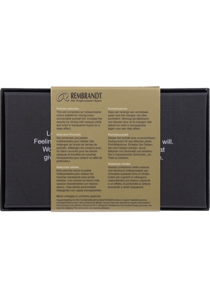 12 Renk Tablet Sulu Boya Seti - Metal Kutu (Portraıt)
