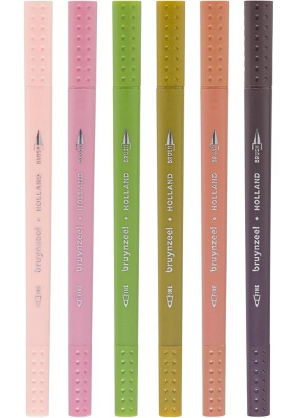 Finelıner Çift Taraflı Kalem Seti 6 Renk - Marrakesh modelleri