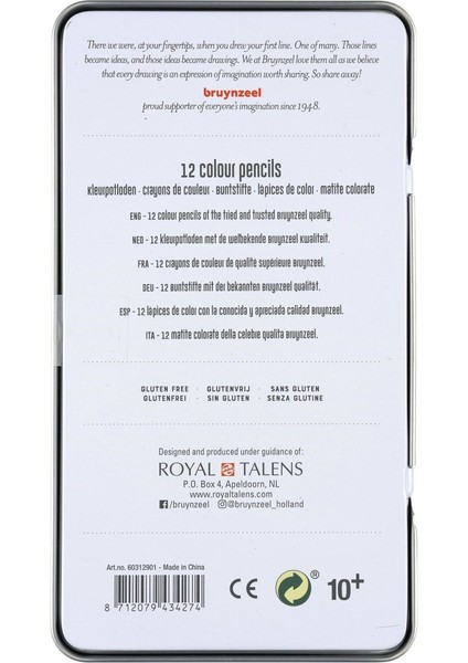 Kuru Boya Kalem Seti - 12 Renk (Kıngfısher) fiyatları