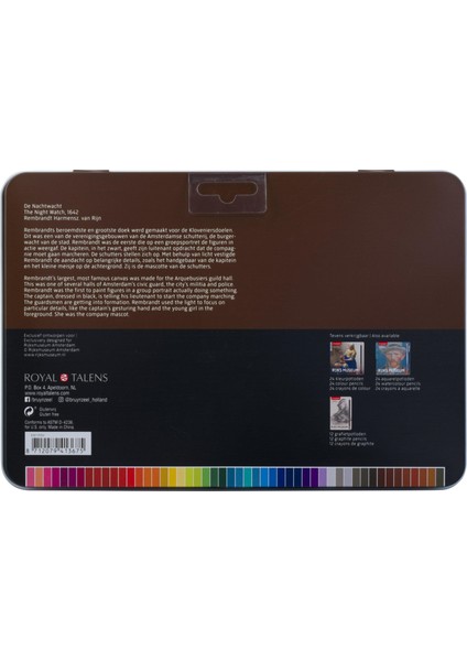 Kuru Boya Kalem Seti - 50 Renk - Rembrandt fiyatları