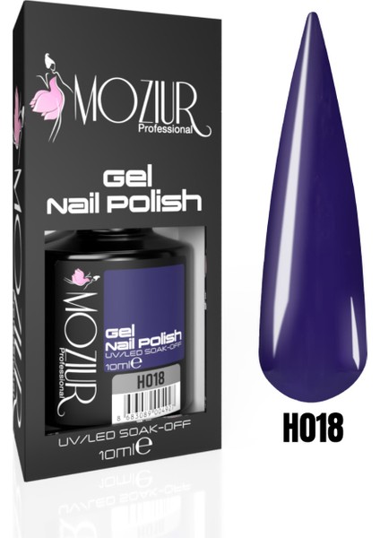 Mozıur H018 Uv LED Kalıcı Oje 10ML