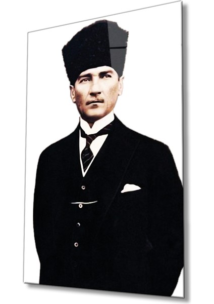 Eliza Home Atatürk Cam Tablo