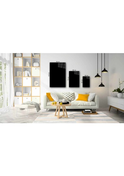 Eliza Home Mevlana Semazen Bordo Sarı Cam Tablo