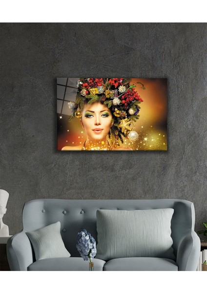 Eliza Home Kadın Yılbaşı Ağacı Saç Tasarımı,