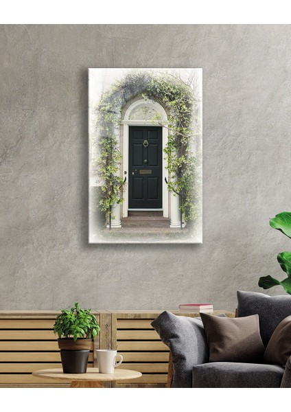 Eliza Home Eski Klasik Kapı Cam Tablo