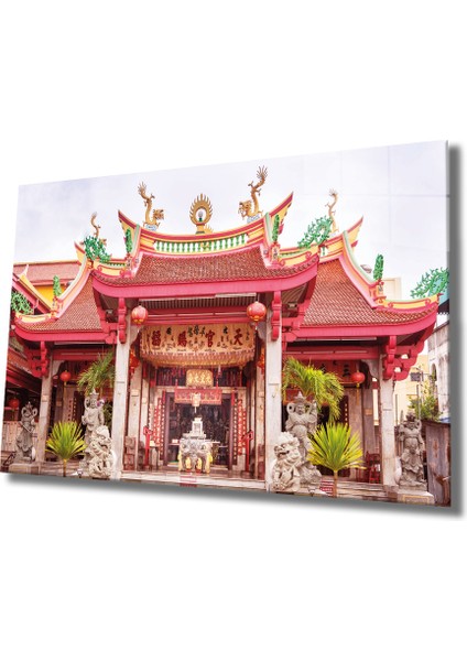 Eliza Home Tapınak Cam Tablo Temple