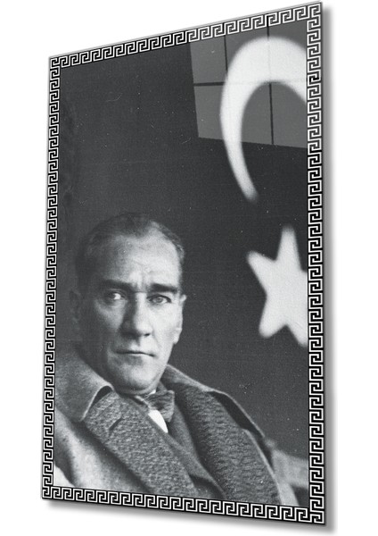 Eliza Home Atatürk Cam Tablo