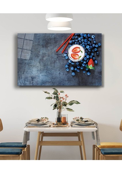Eliza Home Meyve Cam Tablo Fruits Strawberries fiyatları