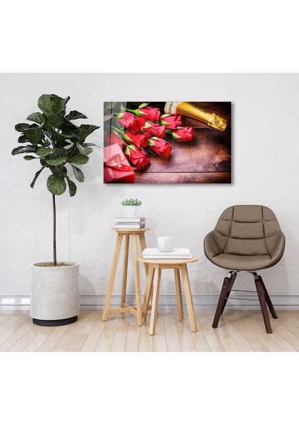 Eliza Home Kırmızı Güller Cam Tablo fiyatları