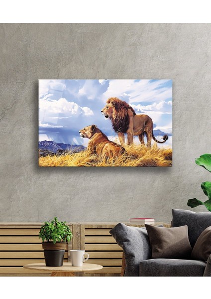 Eliza Home Aslan Cam Tablo fiyatları
