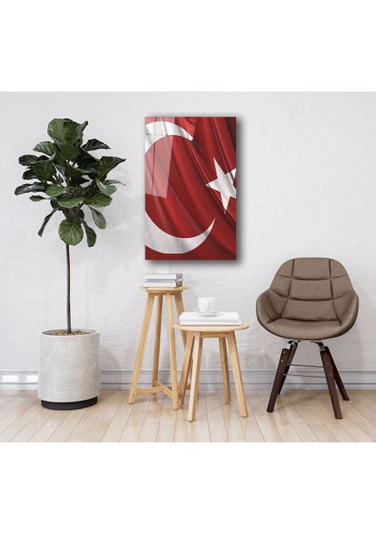Eliza Home Türk Bayrağı Cam Tablo fiyatları