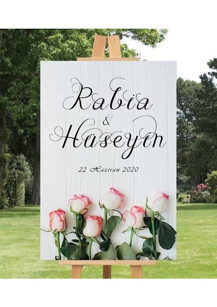 Eliza Home Düğün Nişan Tarih Cam Tablo fiyatları