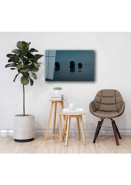 Eliza Home Denizdeki Çocuklar Cam Tablo fiyatları