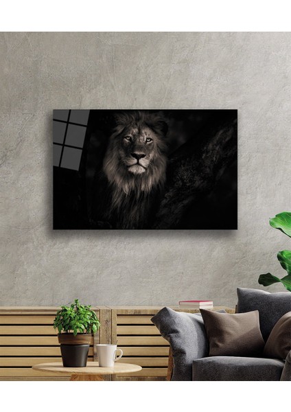 Eliza Home Aslan Hayvan Cam Tablo fiyatları