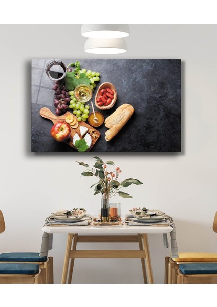 Eliza Home Üzüm Peynir Ekmek Mutfak Cam Tablo fiyatları