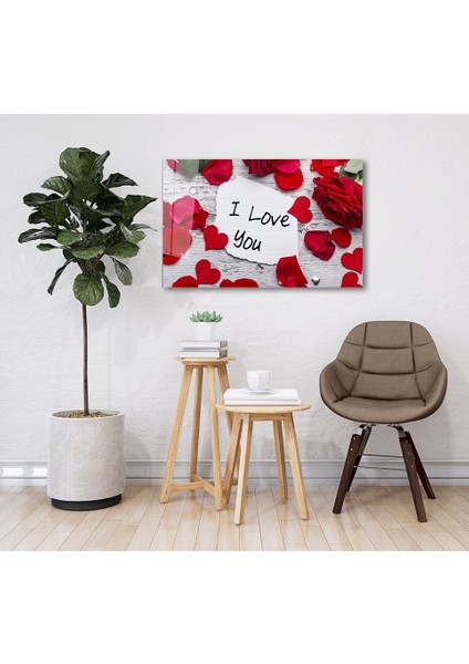 Eliza Home Kalpler ve Güller Cam Tablo fiyatları