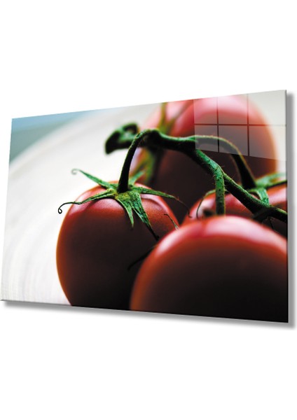 Eliza Home Domates Cam Tablo Tomatoes