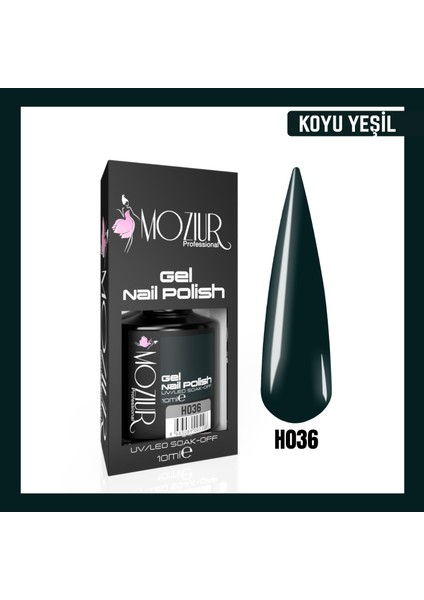 Mozıur H036 Uv LED Kalıcı Oje 10ML