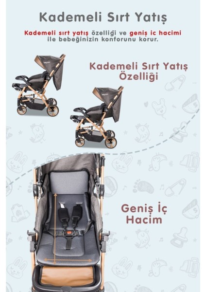 Bc 65 Capron Çift Yönlü Alüminyum Bebek Arabası + Ayak Örtüsü modelleri