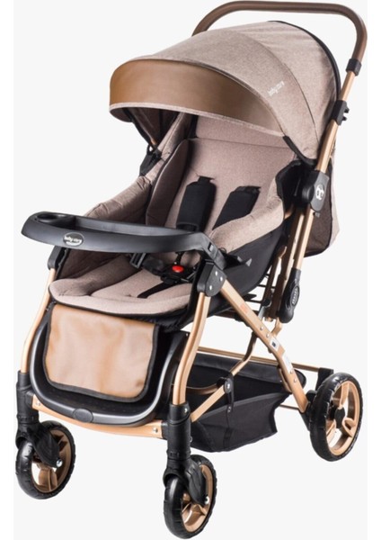 Bc 65 Capron Çift Yönlü Alüminyum Bebek Arabası + Ayak Örtüsü