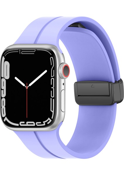 Apple Watch 42/44/45/49 mm Uyumlu Spg Soft Silikon Kordon