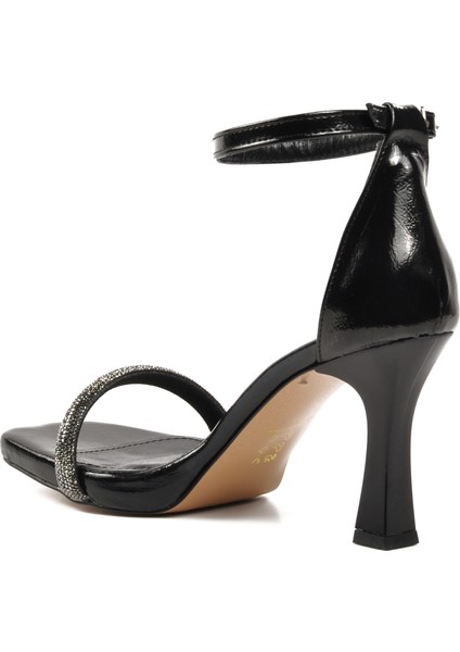 290 Siyah Ayna Kadın Abiye Ayakkabı fırsatları