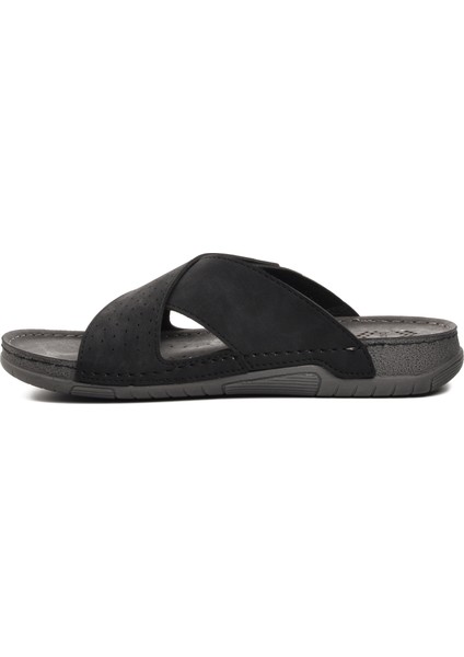 64.004 Siyah Erkek Terlik