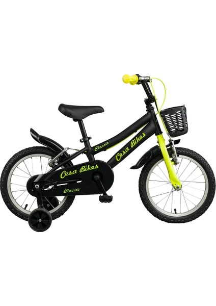 Cesa Bisiklet Cesa Bike Classic Model 16 Jant Bisiklet 4-7 Yaş Antrasit Sarı Çocuk Bisikleti 160210