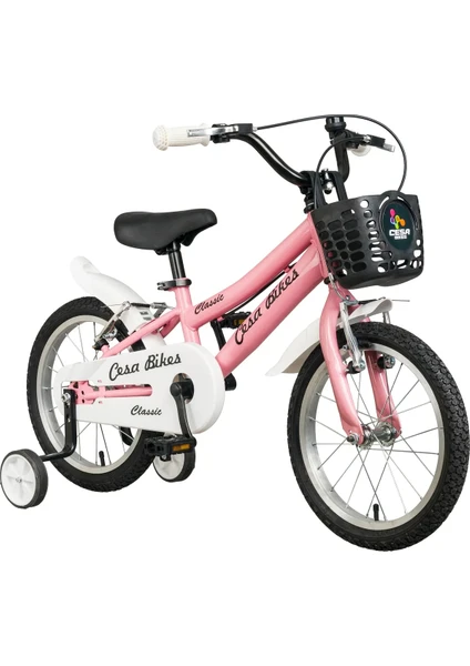 Cesa Bisiklet Cesa Bike Classic Model 16 Jant Bisiklet 4-7 Yaş Pastel Pembe Çocuk Bisikleti 160210