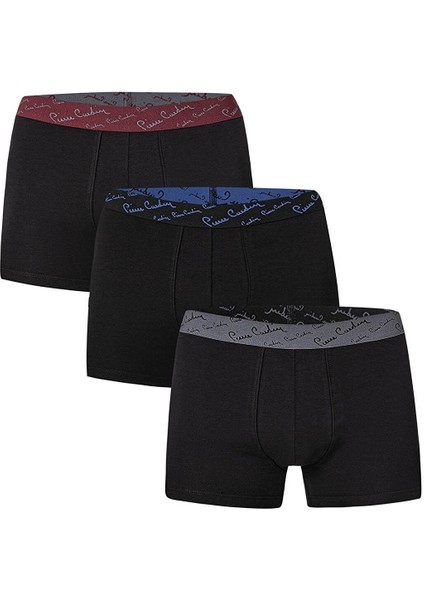 Erkek 3'lü Strech Boxer, %95 Pamuk %5 Likralı