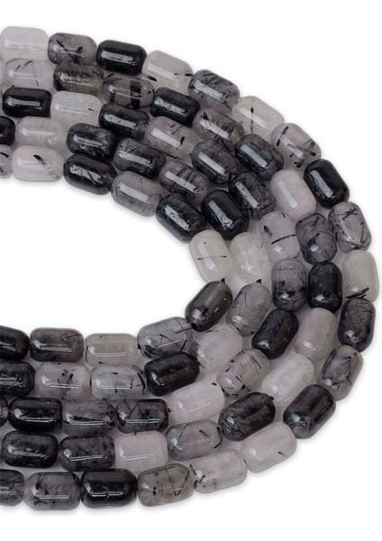 9x6 mm Rutil Kuvars Taşı Dizi