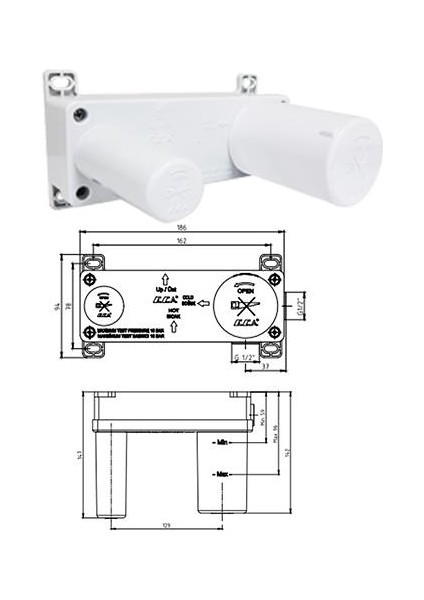 Eca Tiera Ankastre Lavabo Bataryası Mat Siyah Set modelleri