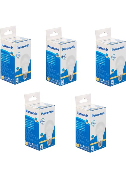 5 Adet 8.5W Sarı Işık LED Ampul E27 Duy LDACH09LG1R7