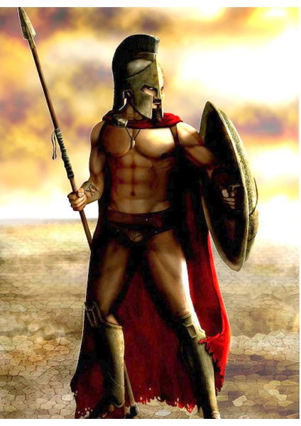 Paslanmaz Çelik Sparta Kralı Leonidas Mask Kolye / Spartan Savaşçı Erkek Kolye