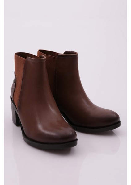 4255-2027 Kadin Yanlari Lastikli Topuklu Bot fiyatları