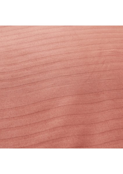 Uniq %100 Pamuk Çift Kişilik Saten Nevresim Takımı Terracota fırsatları