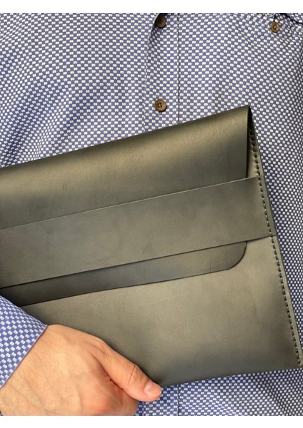 Acer Swift 1 SF114 Model Uyumlu Kılıf Hakiki Deri El Yapımı 14" Taşıma Çantası fırsatları