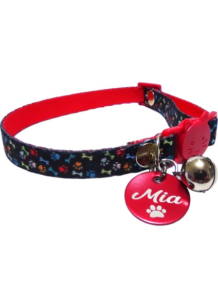 Güvenlik Kilitli Kedi Tasması, Isimli Kedi Tasması, Kedi Isimlik, Kedi Künyesi, Safety Click Tasma, Yuvarlak Künye,kedi Madalyon, Köpek Isimlik modelleri