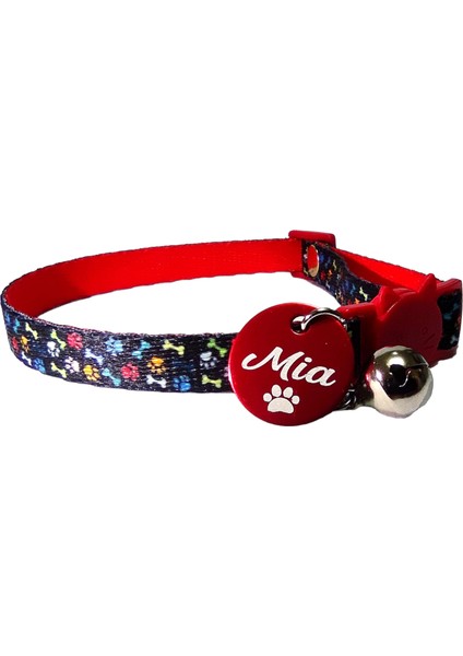 Güvenlik Kilitli Kedi Tasması, Isimli Kedi Tasması, Kedi Isimlik, Kedi Künyesi, Safety Click Tasma, Yuvarlak Künye,kedi Madalyon, Köpek Isimlik fırsatları